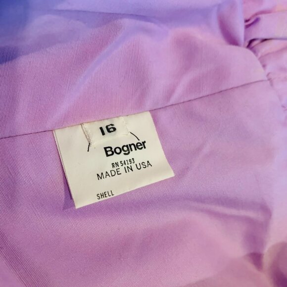 Vintage 80s 90s Ski Suit One piece Snowsuit BOGNER Apres Snow Blue Womens 16 - Picture 11 of 13